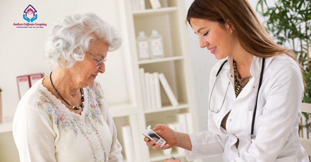 How caregivers help seniors manage diabetes at home