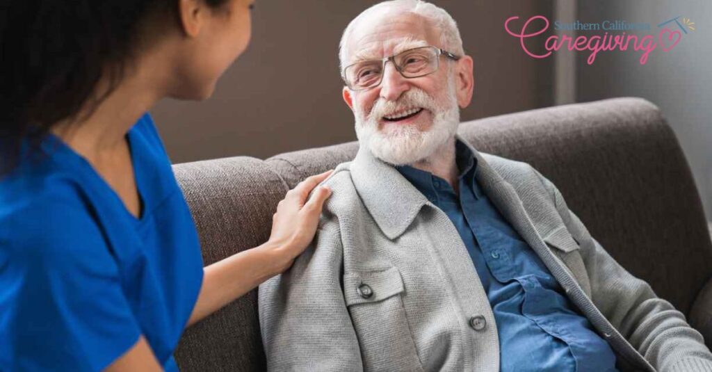 Calm & patient caregivers make life of elderly comfortable and easy